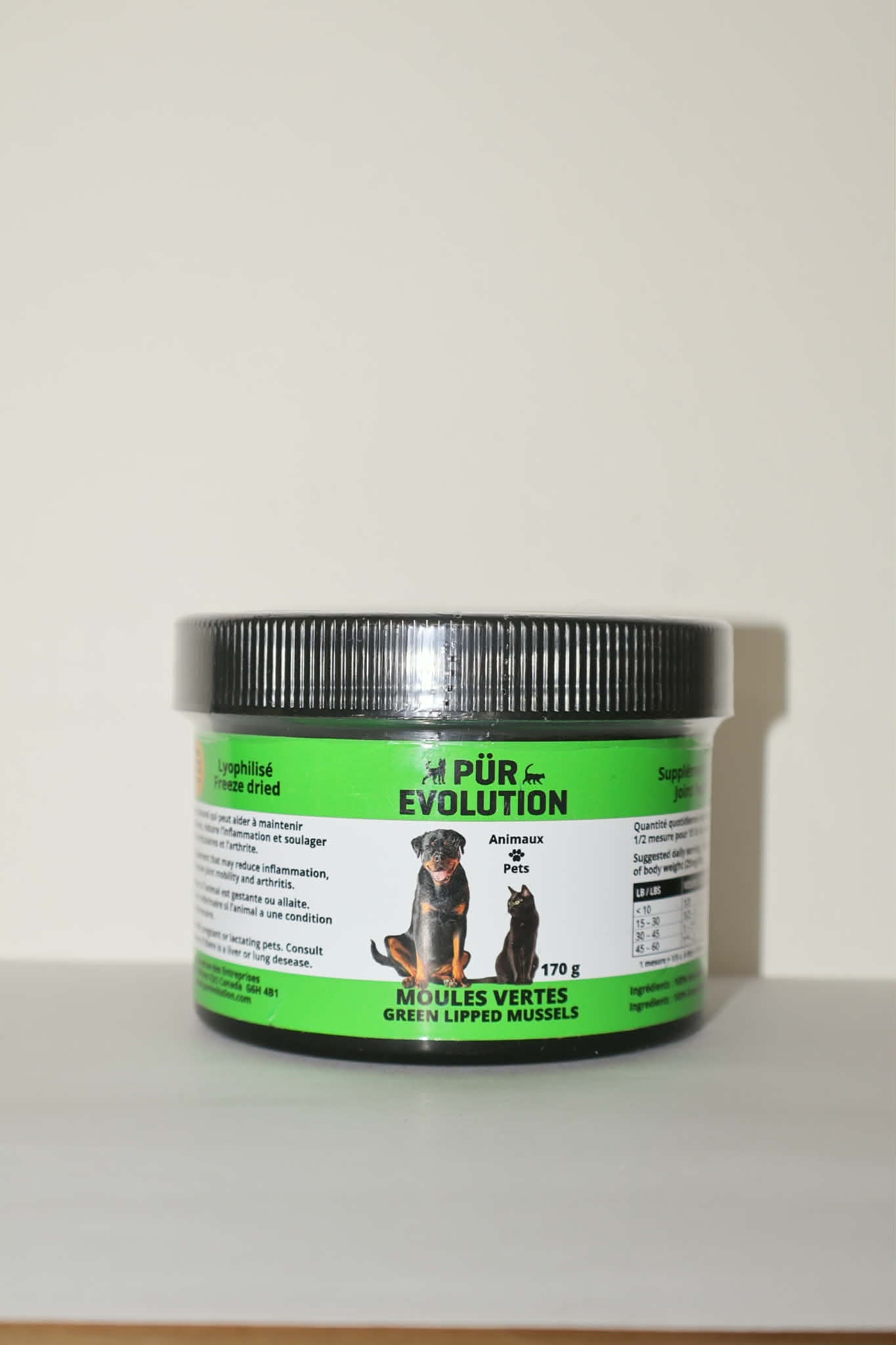 Poudre de moule verte - Pur Évolution